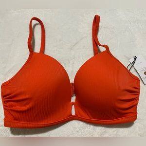 Red/Orange Bikini Top